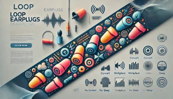 Loop Earplugs combining style and function